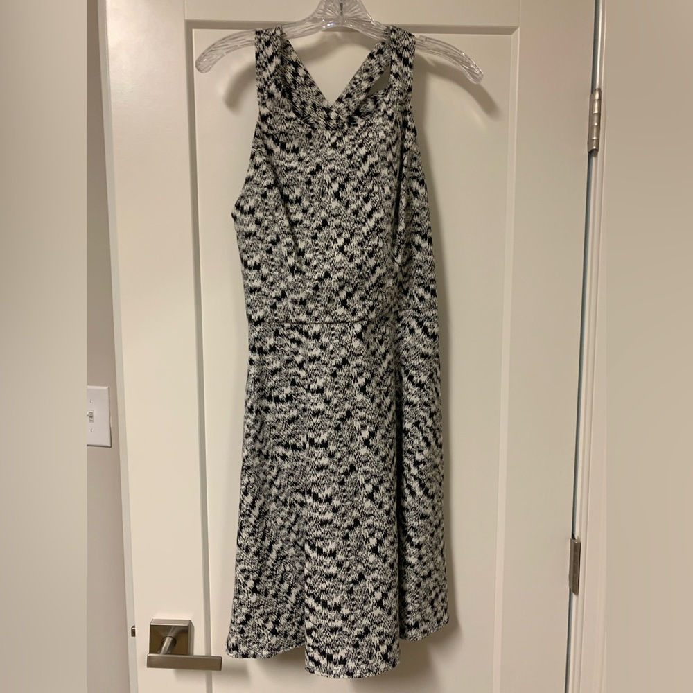 Jessica Simpson black and white sundress